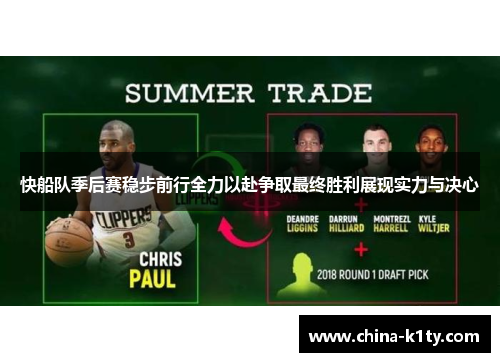 快船队季后赛稳步前行全力以赴争取最终胜利展现实力与决心